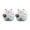 white, variant on Qiweii 2-Piece Cute Ceramic Cat Toilet Floor Bolts, Funny Cat Themed Bathroom Decor, Toilet Hardware Replacement Accessory