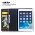 thumbnail image 3 of iPad Mini 1 2 3 Case, Allytech PU Leather Lightweight Stand Cover Wallet Case with Card/ Cash Slots for 7.9 inch Apple iPad Mini 1 2 3 Model,&nbsp;Gold Butterfly, 3 of 6