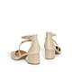 thumbnail image 5 of Zapatos DREAM PAIRS Tacones Bajos Anchos con Punta Dorados, 5 of 8