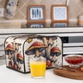 thumbnail image 6 of Lsque Cute Forest Mushrooms Print 4 Slice Toaster Cover , Kitchen Appliance Dustproof Protector , Toaster Protector Dustproof Kitchen Appliance Cover, 6 of 7
