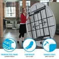 thumbnail image 6 of Lifetime 72" Commercial Grade Round Folding Table, White (22673), 6 of 11