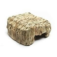 thumbnail image 3 of Ruiboury Woven Straw Nest Rabbit Hamsters Guinea House Pet Small Animals Hideaway Chew Toys Handmade Nesting Sleeping Bed, 3 of 6