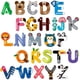 thumbnail image 2 of 26 letras magnéticas para nevera, juguetes de letras, animales de dibujos animados divertidos, letras mayúsculas magnéticas, juegos de ortografía de aprendizaje preescolar, juego de juguetes educativo, 2 of 10