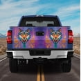 thumbnail image 3 of Purple Wolf Tailgate Wrap – Fantasy Animal Art Truck Tailgate Decal, Vibrant Tribal Wolf Aesthetic Vehicle Graphic, Colorful Wildlife Tailgate Decor, 3 of 7