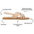 thumbnail image 2 of Journee Collection Womens Merrin Tru Comfort Foam Sling Back Flat Sandal, 2 of 6