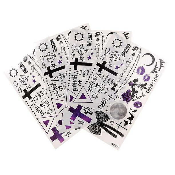 8 piezas pegatina de Halloween para decoración de Halloween