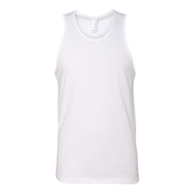 Next Level Mens Premium Jersey Tank (3633) Blanco l Ropa de siguiente nivel 3633