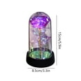 thumbnail image 3 of Iumwxz Valentines Day Gifts Eternal Rose Gifts for Women Birthday Gifts for Mom Light up Rose In Glass Dome Eternal Rose Flower Gifts Mom Day Valentines Day Rose Gifts for Her Holiday Travel, 3 of 5