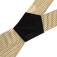 thumbnail image 3 of Buyless Fashion Heavy Duty Suspenders for Men - 48" Adjustable Straps 1 1/2" - X Back with Black Plastic Clips - 5147-Tan, 3 of 7