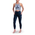 thumbnail image 2 of Women's Certo  Navy Dallas Cowboys High Waist Two-Pocket Leggings, 2 of 2