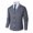 19#Light Gray, variant on Men's Regular Fit Knit Cardigan, V Neck Single Breasted Long Sleeve, Vacation Casual Sweater For Male