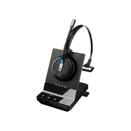 UPC: 0840064404228 | EPOS IMPACT SDW 5016 1000621 Single-Sided Wireless DECT Headset for Desk Phone Softphone/PC& Mobile Phone Connection Dual Microphone Ultra Noise-Canceling  Black  3 inches