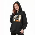 thumbnail image 5 of WJHWSX Hoodies for Women,Black Hoodie,Breathable,Soft,Polyester,Black,2XL, 5 of 5