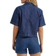thumbnail image 5 of Lee® Women's Legendary Relaxed Crop Chore Shirt, 5 of 7