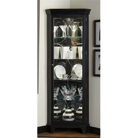 74 In Corner Curio Cabinet Walmart Com