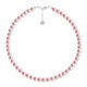 thumbnail image 1 of Collar Perlas de Cristal Austriacas Zvezda Plata 0.925 Mujer rosa claro Unitalla, 1 of 4