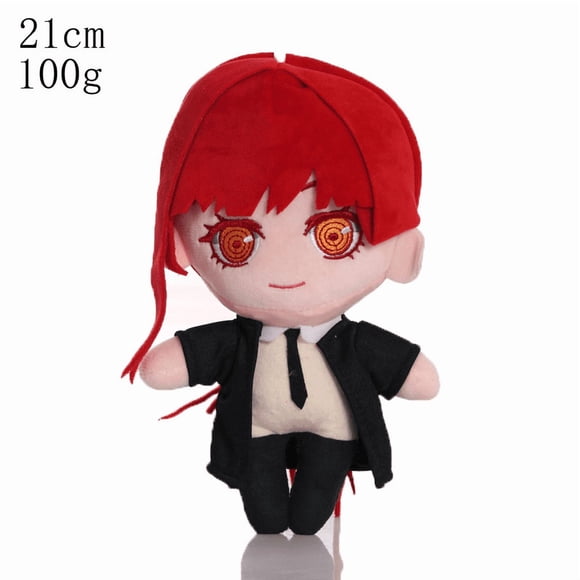 Chainsaw Man Makima Plush Toy, 8.3 Inch Soft Stuffed Doll, Standing Makima Figure for Fans & Collectors
