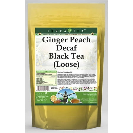 Ginger Peach Decaf Black Tea (Loose) (4 oz, ZIN: 530300) - 3-Pack