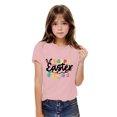 thumbnail image 5 of Boys Girls Easter T Shirts Short Sleeve Tops for Kids 2-10T Pink A 9-10 Years, 5 of 6