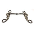 thumbnail image 2 of AJ Tack Argentine Engraved Sweet Iron Twist Snaffle Bit, 2 of 3