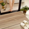 thumbnail image 4 of JML Non-Slip Microfiber & Rubber Doormat - Soft Entryway Rug for Home/Office (16"x24") - Easy Clean Door Mat for Indoor/Outdoor Use, Light Wood Grain, 4 of 5