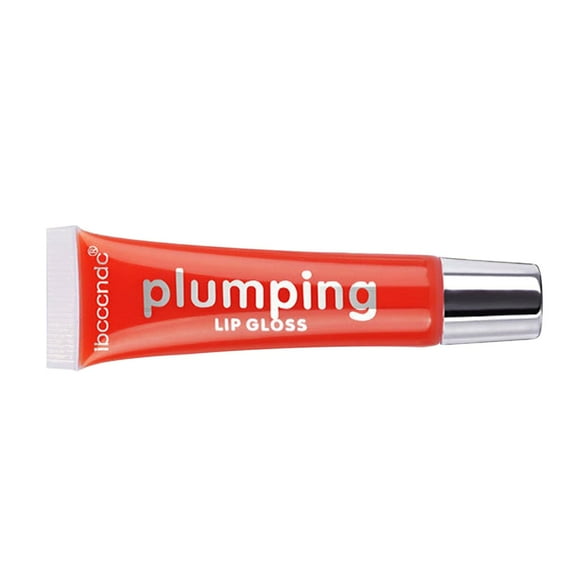 Shiny Plumping Lip Plumper, Makeup Brilliant Glitter Polvo de brillo metálico de larga duración para niñas Juegos de maquillaje de - 4 4 Yinane Brillo de labios con purpurina