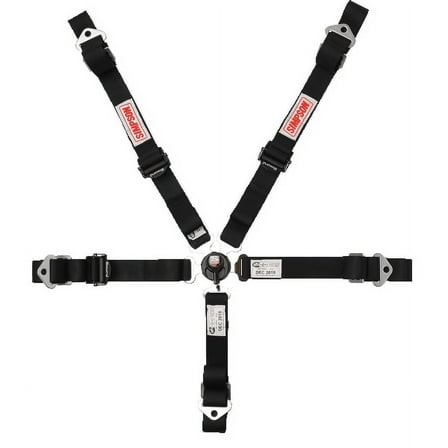 Simpson Racing SB1015 Harness - Camlock - 5 Point - Jr Dragster - Black - Each