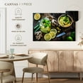 thumbnail image 5 of Elephant Stock Lemon Kitchen Wall Art - Horizontal Canvas Wall Art - Kitchen Wall Decor - Food And Drink Canvas - Brown And Green Decor - 30" x 20", 5 of 8