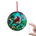 thumbnail image 1 of TQEHS Adornos navideños de cardenal 2024, adornos de pájaro rojo para árbol de Navidad nuevo G4 N2G8, 1 of 1