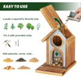 thumbnail image 2 of Comedero de Ardillas de Madera MIXXIDEA Gran Capacidad 17x25x26 cm, 2 of 6