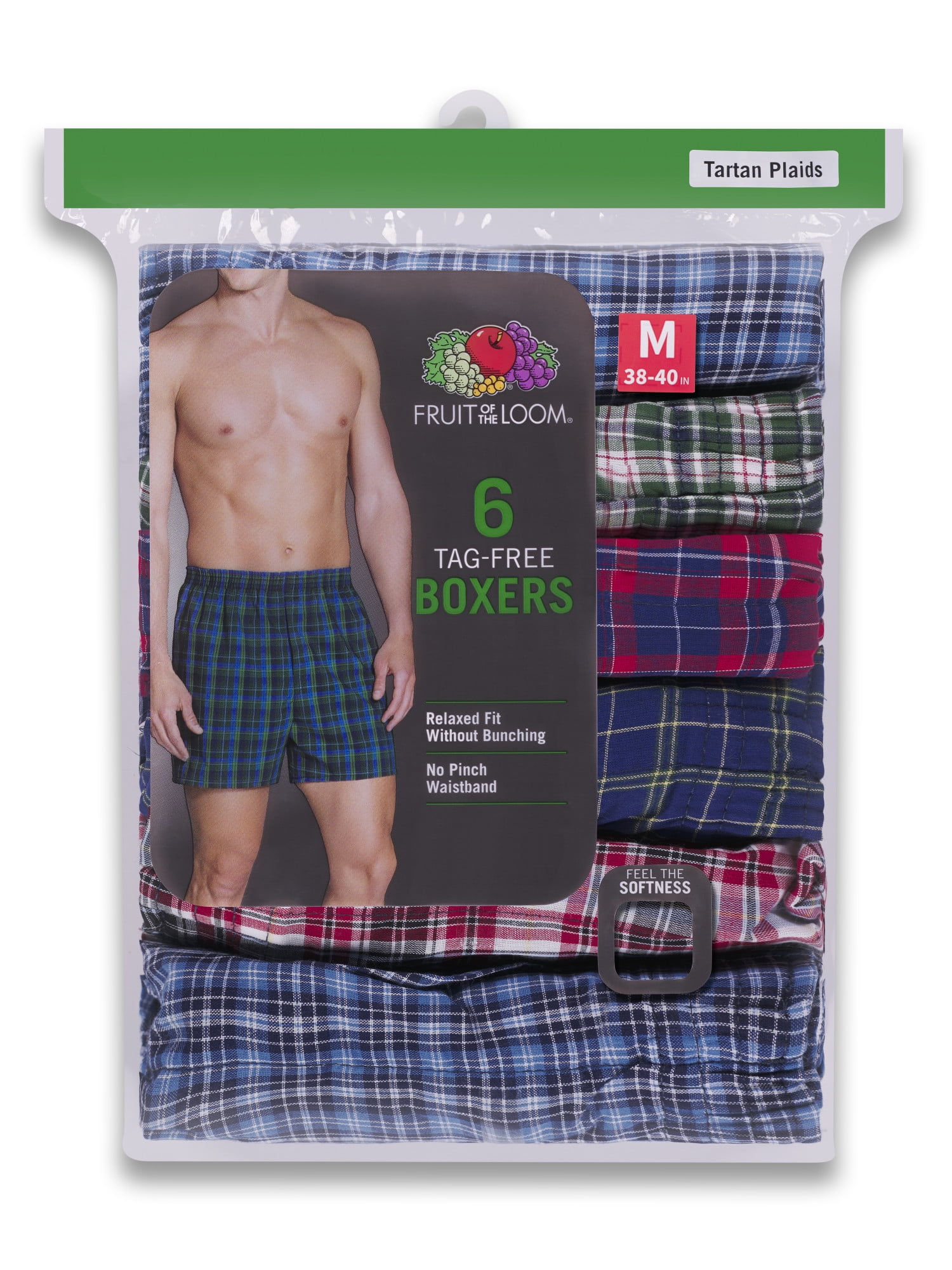 fruit of the loom white boxers