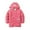 Rose Red, variant on Esaierr Baby Kids Boys Girls Autumn Winter Hooded Jacket Coat Warm Outwear Mid Length Casual Toddler Thick Hooded Jacket Outerwear Clothes for 3-12Y