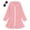 Hot Pink, variant on TIREOW Girls Swim Cover Up Solid Color Long Sleeve Zip-Up Hooded Terry Bathing Beach Pool Swimwear Clothes with Sunglasses 2 Piece Set
