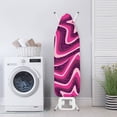 thumbnail image 3 of HELLHERO 3 Fasteners Iron Board Cover Hook and Loop Wavy Leopard Print Pattern Replacement Washable for Friends, 3 of 4