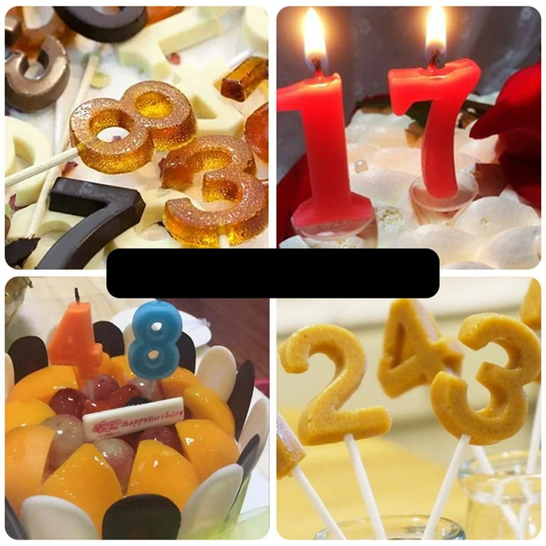 Letter A To Z Silicone Mold Alphabet & Number 0 To 9 Resin Molds