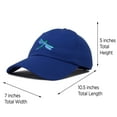 thumbnail image 3 of DALIX Dragonfly Womens Baseball Cap Fashion Hat in Royal Blue, 3 of 7