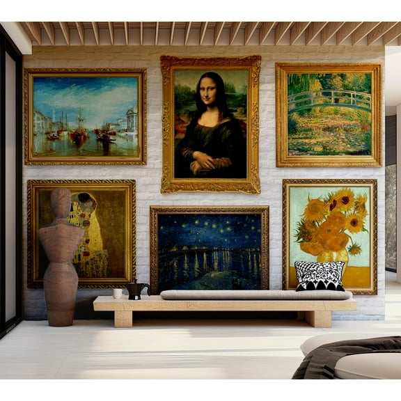 Tiptophomedecor Background & Patterns Wallpaper Wall Mural - Wall Of Treasures