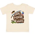 thumbnail image 3 of Inktastic Gone Fishing with My Grandpa Boys or Girls Baby T-Shirt, 3 of 5