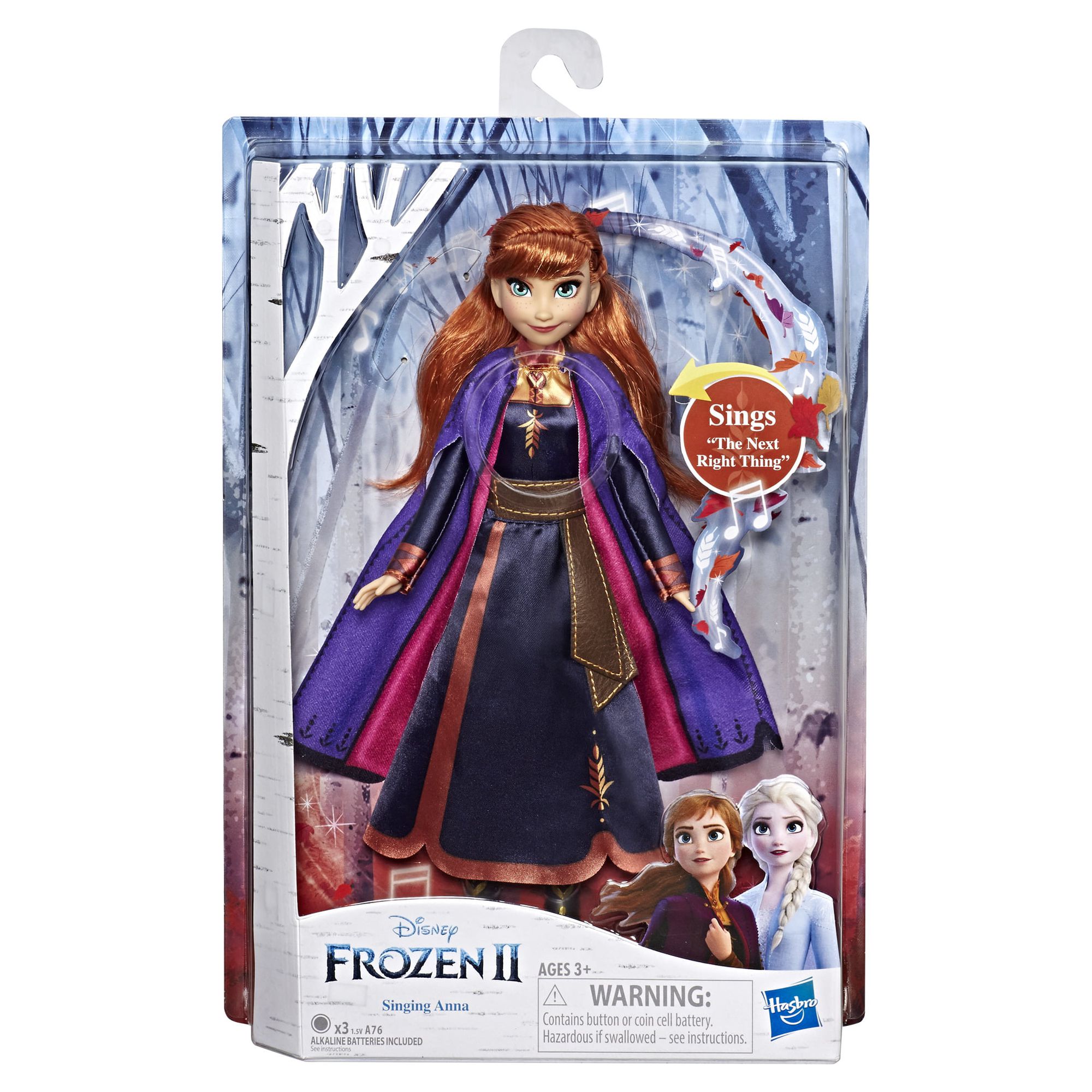 Disney Frozen 2 Singing Anna Musical Fashion Doll, Includes Purple Dress - image 3 of 8
