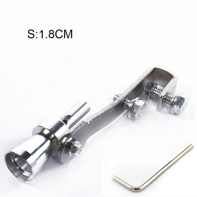 TopOne Vehicle Refit Device Turbo Sound Muffler Turbo Whistle Exhaust Pipe Sounder Motorcycle Sound Imitator