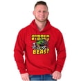 thumbnail image 4 of Cool Street Beast Cartoon Racecar Hoodie Hooded Sweatshirt Men Brisco Brands S, 4 of 6