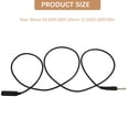 thumbnail image 2 of OULII electric guitar connection cable guitar cord Black Sound Transmission 1Set, 2 of 8