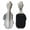 Silver, variant on Freaswind Carbon Fiber 4/4 Full Size and 3/4 Violin Case Violin Backpack With Double Shoulder Straps Pressure-Resistant And Wear-Resistant Air Transportable Violin Case With Music Score Bag