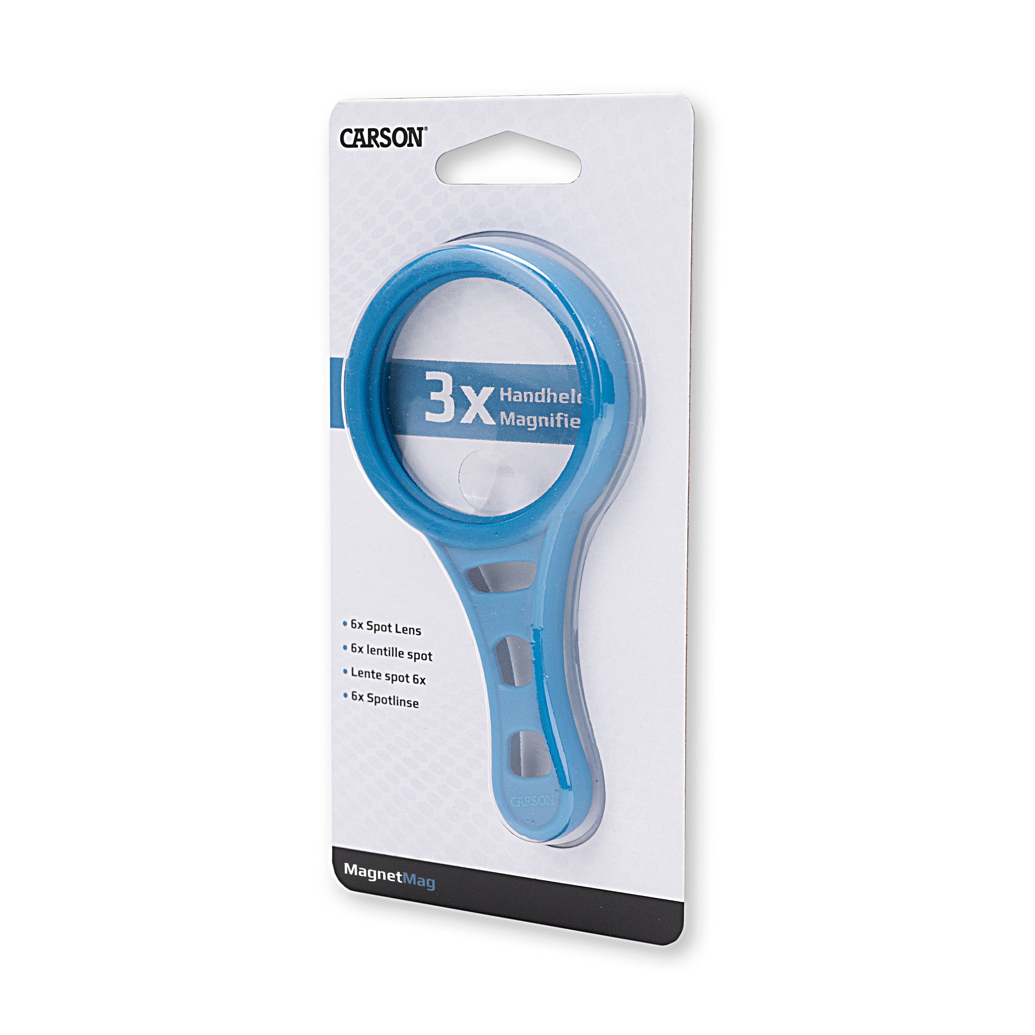 Carson MagnetMag Assorted 3x Magnification with 6x Spot Magnifying Lenses (DX-50AS)
