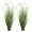 Green, variant on Faux 4ft 2-Pack Horsetail Reed Grass with  Spikes, 48in Tall Indoor Outdoor  Grass in Pot,  Office Decorative Artificial  & Greenery, Wedding Decor Green Bristlegrass
