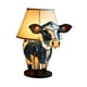 thumbnail image 2 of Lámpara de escritorio USB con forma de animal, lámpara de mesa decorativa de vaca, lámpara de noche, luz ambiental para comedor S, 2 of 7