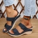 thumbnail image 5 of WILLBEST Sandalias Flexibles De Verano Para Mujer, Con Flores, Informales, Con Punta Abierta, Cuñas, Suela Suave, Transpirables, Zapatillas, Sandalias, 5 of 9
