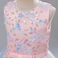 thumbnail image 3 of HuaAngel Big Girls Gradient Color Embroidery Floral Evening Princess Pageant Dress Q1389 Sizes 5-16, 3 of 5
