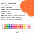 thumbnail image 5 of Fluorescent UV Neon Color Brightening Fluorescent Powder Suitable for Viscose Resin Acrylic Pigment Ink Non-toxic, 5 of 12