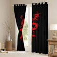 thumbnail image 3 of Feelyou cartoon Western Dragon Blackout Curtains Set of 2 (52x84 Each), Red Watercolor Animal Window Curtains, Teens Kids Boys Girls Curtains and Drapes, Curtains and Drapes Decor, 3 of 6